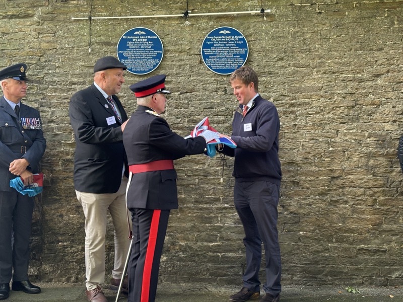 Other image for Brothers remembered at blue plaque unveiling